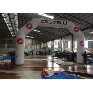 Outdoor Durable Oxford Event White Inflatable Arches For Promotion Or Advertisin