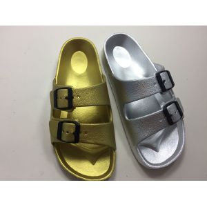 Summer Light Adjustable EVA Two Band Slide Sandals
