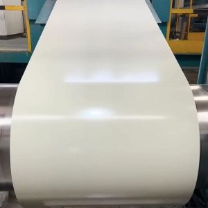 Top Painting Prepainted Galvalume Steel Coil PPGL Matte Embossed 25um