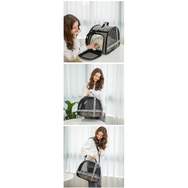 Mobile Cat Puppy Soft Sided Pet Carrier Airline Approved Backpack 19x13x9 20x16x8.5 21 Inch