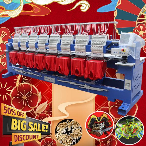 Chinese brand cheapest cap t-shirt hat embroidery machine sale 15 needles 400