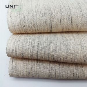 Double Sided Hair Interlining Canvas Fabric For Overcoat Uniform