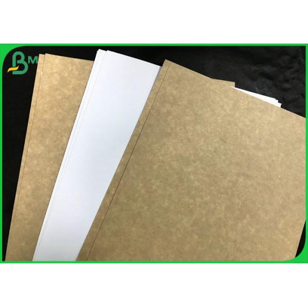 Virgin Kraft Board White Top Coated Surface Kraft Paper for Food Lunch Packaging