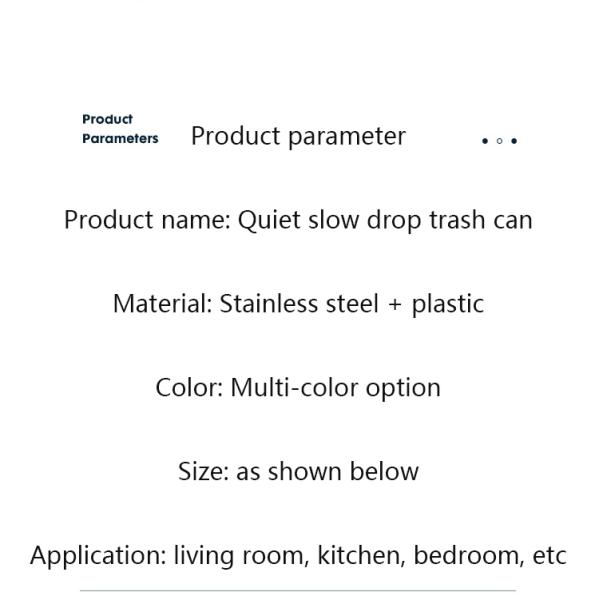 Treadle Foot on Household Kitchen Living Room Toilet Hotel Stainless Steel Trash Can Waste Bins Dustbin With Lid