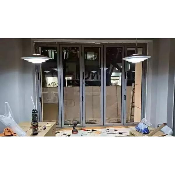 VineyardMist Wine Cellar Folding Window Capturing Morning Fog Patterns Over Grapevines from Tasting Rooms