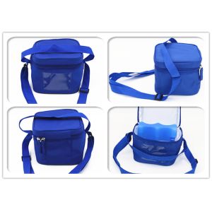 Portable Mummy Baby Insulated Cooler Bag For Breast Milk Storage 4 Bottles