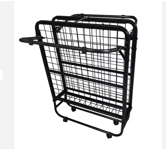 Buy Easy Assembly Collapsible Metal Bed Frame Space Saving and Lightweight at wholesale prices