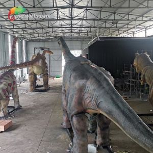 26Meters Life Size Animatronic Dinosaurs Diplodocus Giant For Jurassic Park