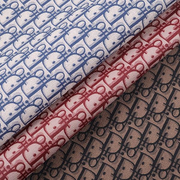 Buy Printed Letters PVC Faux Leather Bags Purse Wallet Phone Case Package Box Leather Fabric at wholesale prices