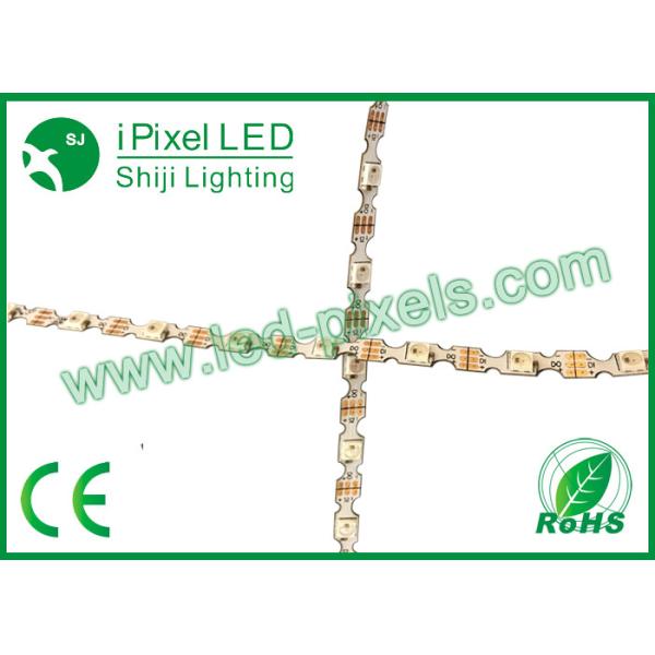 5Mm PCB Size Digital RGB LED Strip 30LEDs / m S Type outdoor LED strip lights