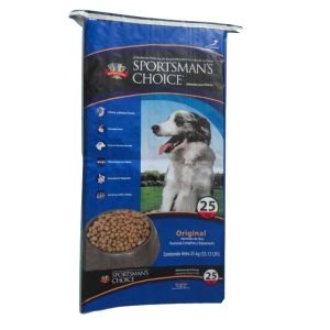 China Large BOPP Woven Super Sacks Bags 25kg 50kg Animal Feed Fertilizer Bags on sale