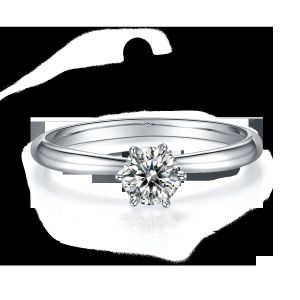 Wholesale Moissanite Jewelry 925 Sterling Silver Wedding Engagement Moissanite
