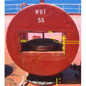 Marine welding type air pipe head, the air cap, breathable cap
