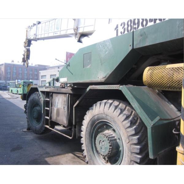 KR25H used crane original from japan, used kato rough crane 25ton, used rough terrain crane supplier
