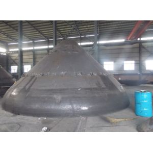 Welded Conical Dished Head Manufacturers Conical Pipe Cap Thick Wall