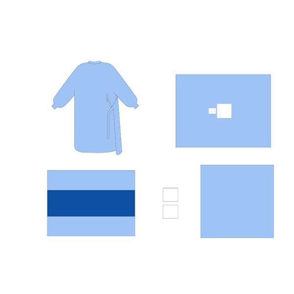 Buy Nonwoven Disposable Fabric Sterile Surgical Incision Eye Drape With CE at wholesale prices