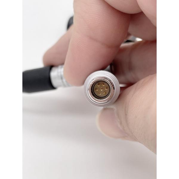 Black 4 Pin Lemo Cable To Fischer 4 Pin 7 Pin For BNVD AVINS Night Vision Battery