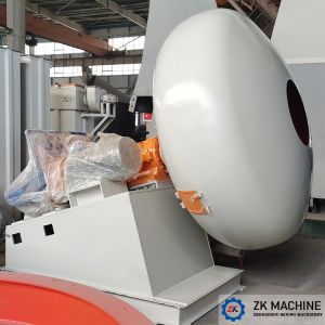 Large Scale Phosphogypsum Disc Pelletizer Wet Granunlation Process 5000mm