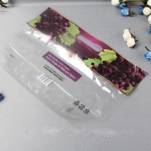 Disposable Plastic Fresh Fruit Packaging Bags Custom Printing With Punching Hole
