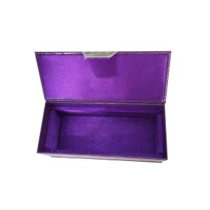 Recyclable Luxury Gift Boxes High End Blue Rigid Cardboard Packaging Boxes