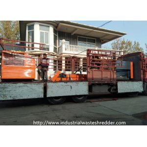 Defective Dresses Skirt Fabric Shredder Machine For Waste Coat / Underwear Socks