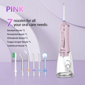 Customized Logo Water Dental Flossers Cordless Teeth Cleaning Electric Water