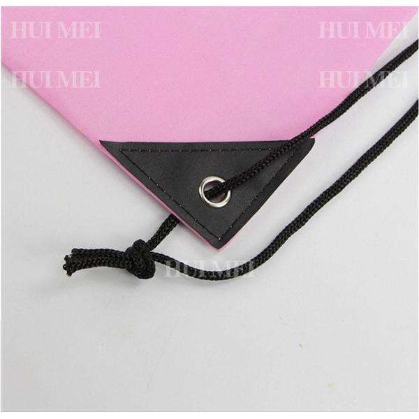 Heat Transfer Eco Friendly Drawstring Bags 31*44cm For Supermarket