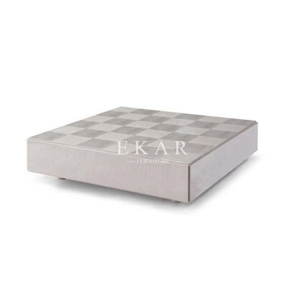 Buy Gray Storage Rectangle Wood Living Room Coffee Table W009H1L at wholesale prices