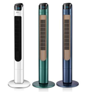 Heater Household Tower Fan Sitting Vertical Remote Control Vaneless Silent