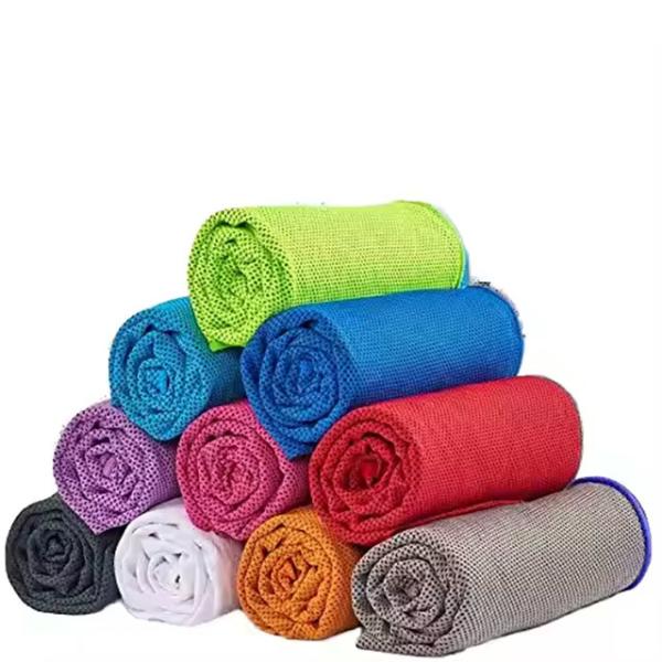 Customized Uv Protection Outdoor Microfiber Cooling Towel for Neck and Face