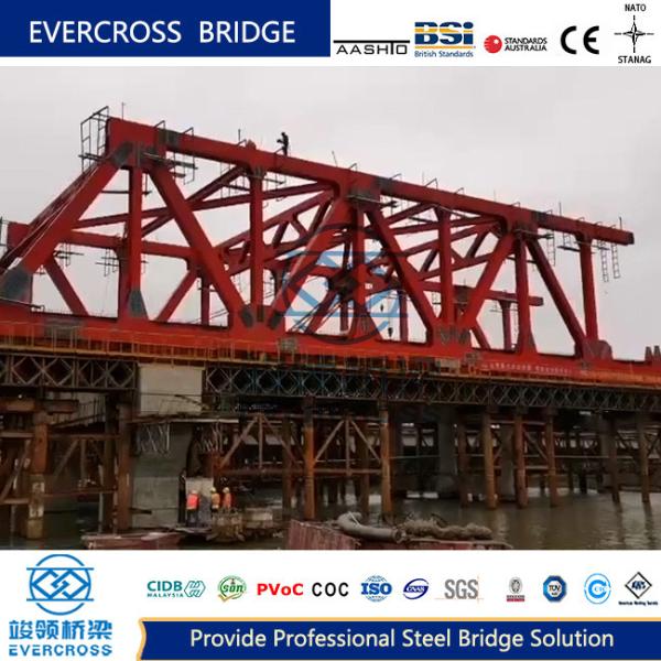 Buy CNAS Certificate Prefabricated Steel Truss Pedestrian Bridge Customizable at wholesale prices