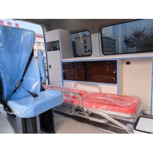 Hospital 4x2 Gasoline-diesel Emergency Medical Ambulance for Sale