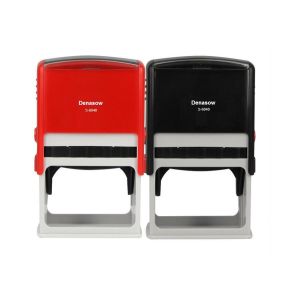 NEW Arrival Denasow Rectangle 60x40MM Self-inking DIY Rubber Stamp