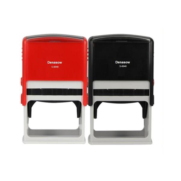 Buy NEW Arrival Denasow Rectangle 60x40MM Self-inking DIY Rubber Stamp at wholesale prices