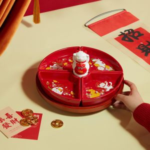 Ready To Ship In Stock Charming Ceramic Plates Unique And Functional Home Decor