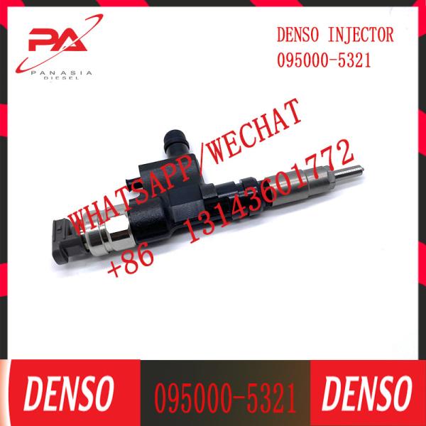 Diesel fuel injection common rail injector 095000-5321 for HINO TRUCK N04C