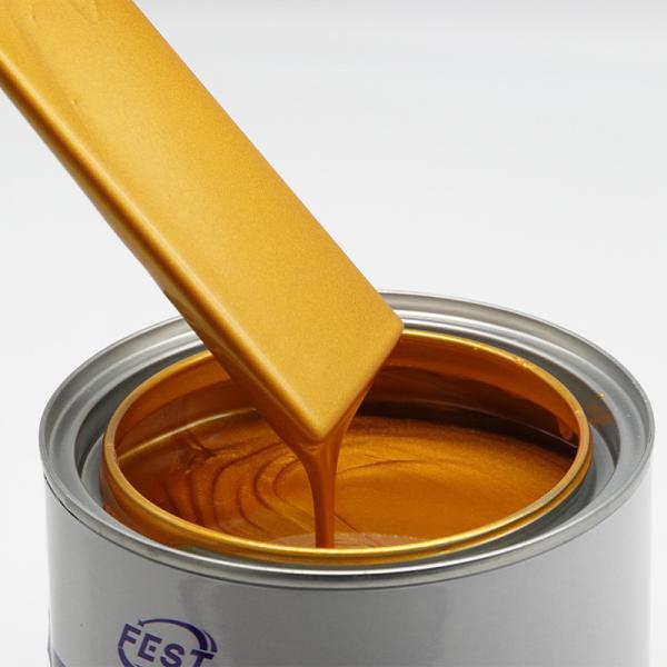 Buy Automotive Body Coating Car Paint 2K Solid Color Metallic PU High Performance Auto Refinish Coat at wholesale prices