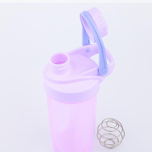 Custom 500ml High Quality Design Logo Sports Plastic Shaker Bottles, Protien Lemon Grapefruit Shaker Bottles Oem Private Label
