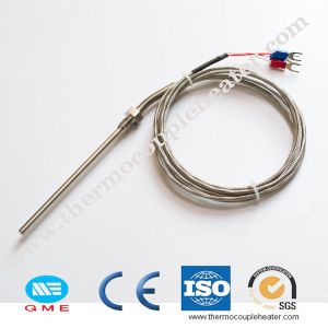 Electric 3- Wire Thermocouple RTD Pt100 For 300c 600C In High Temperature
