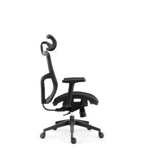 Pneumatic Swivel Tilting Mesh Seat Office Chair Aluminum Metal