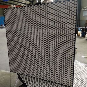 Square 100x100 Ceramic Wear Plate Lining For Chute Hopper