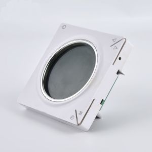 7 Weekly Programming Digital Heating Thermostat Round Wireless Boiler Thermostat