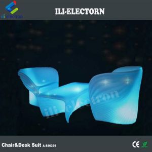 Illuminated Modern LED Glow Furniture , Interactive LED Lounge Table