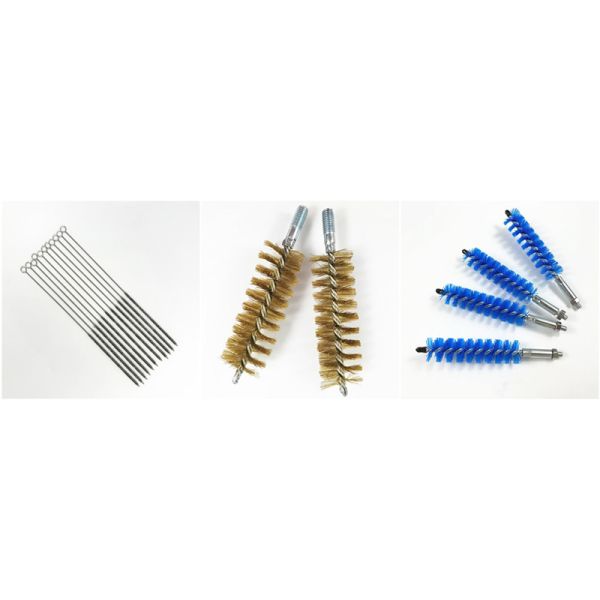 Custom Size Nylon/Abrasive Wire Twisted Brush – Tube Cleaning & Deburring