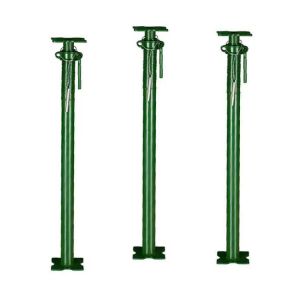 Quality Reliable Steel Proptelescopic scaffolding props Silver Finish Extended Lifespan for sale