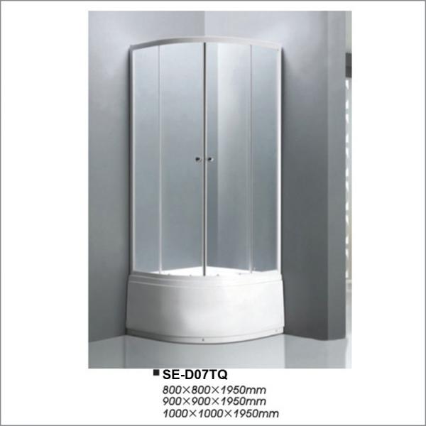 Buy Fashionable Bathroom Shower Cubicles , Sliding Glass Door Shower Enclosure at wholesale prices