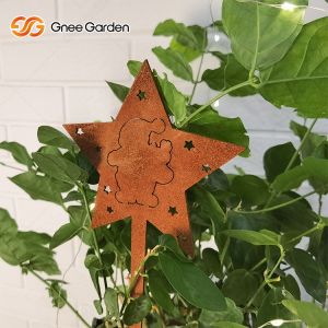 CE Large Art Craft Corten Steel metal Rusty Garden Ornaments Customizable Size