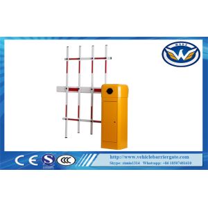 Remote Control Parking Intelligent Barrier Gate With Fence Boom Arm