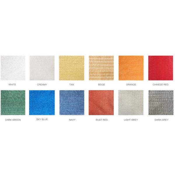 Custom Durable Green Cloth For Garden , Beige / Black Garden Shade Cloth