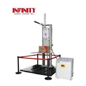 High Precise Packaging Drop Test Machine For Impact Resistance Test Double Track